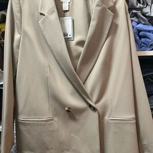 *Never Worn* H&M Women's Beige Blazer